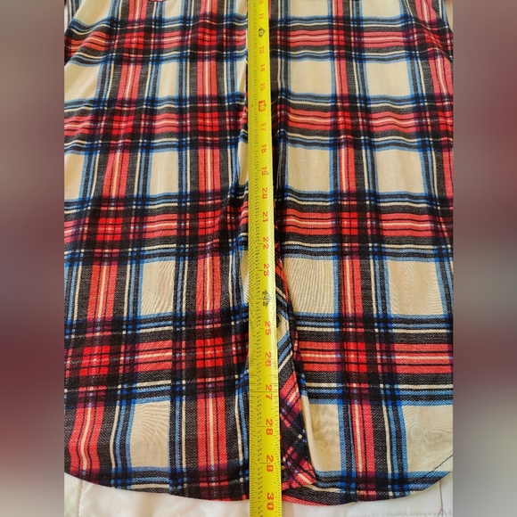 Passport Long soft flannel button down shirt 🔘 (Large) ❤️💙🖤🤍 - Picture 11 of 16